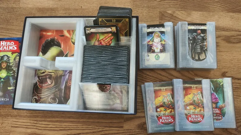 Hero Realms - insert for base and some add-ons