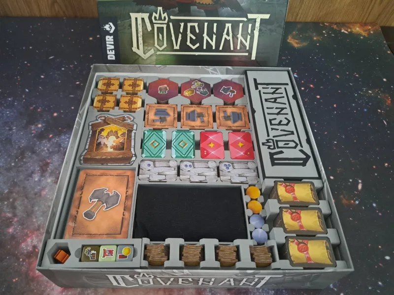 Covenant Inserto boardgame
