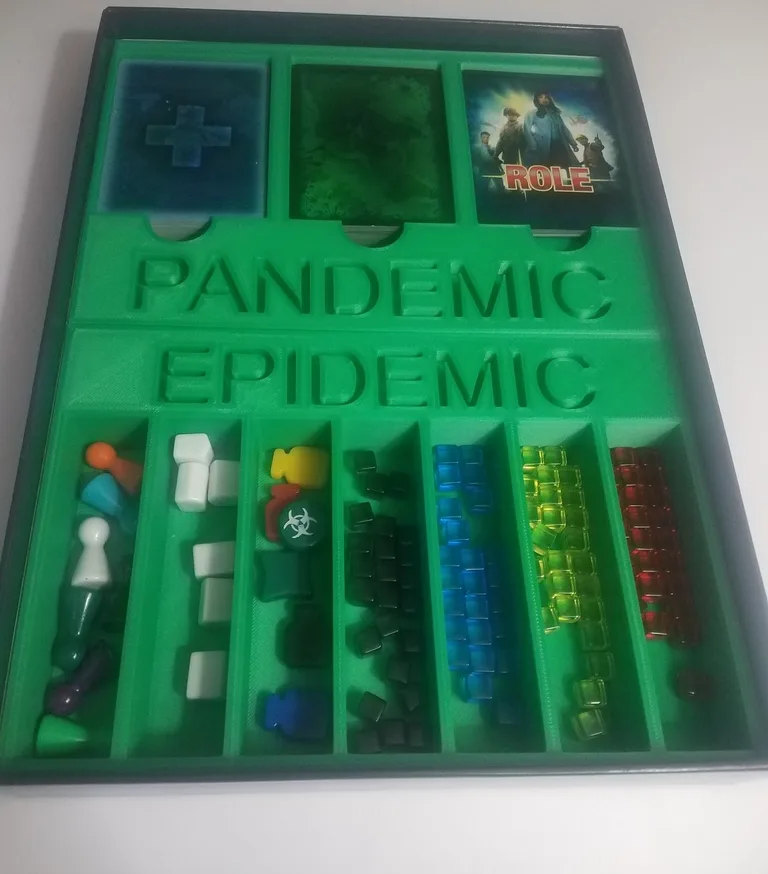 Pandemic Game Organizer Box