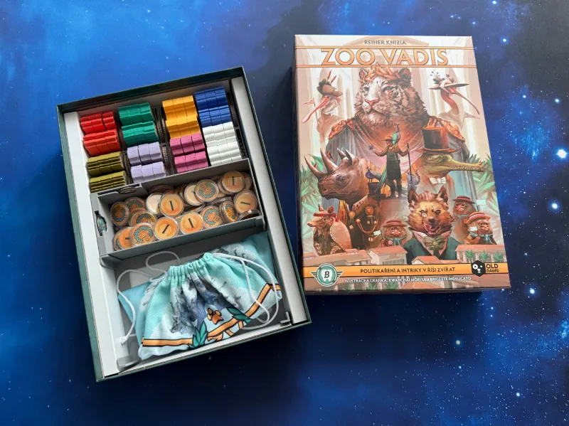 Zoo Vadis Board Game Insert