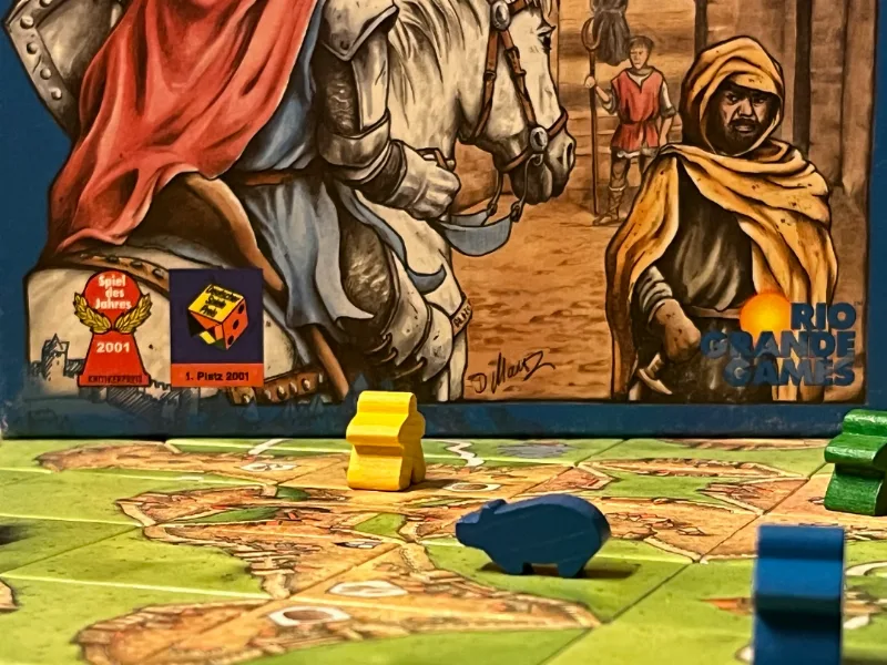 Carcassonne pieces