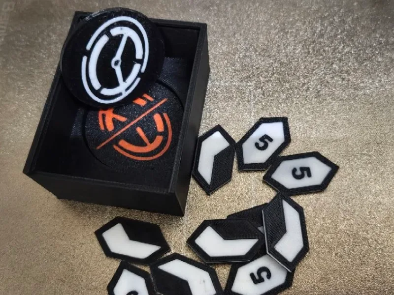 Android Netrunner TCG Token Storage Container