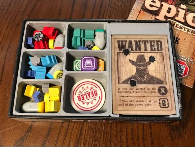 Tiny Epic Western (TEW) storage solution