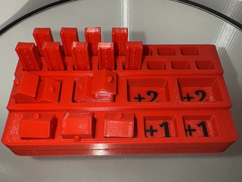 Catan Bookcase Edition Player Pieces Holder