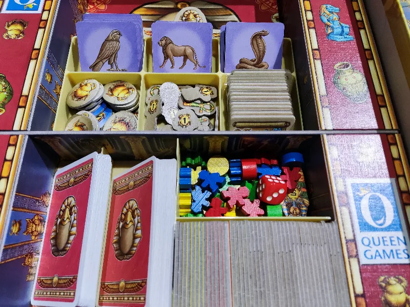 Insert for the boardgame Luxor