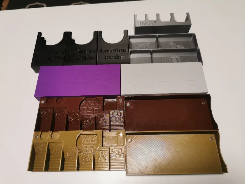 Brass Birmingham DELUX Insert Organizer
