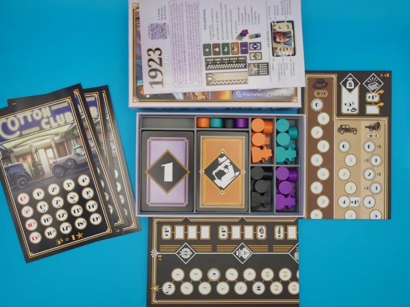 1923 Cotton Club Insert Bieberstein Games