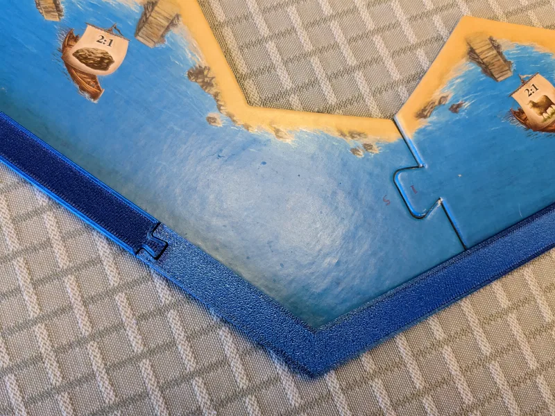 Catan board border strip