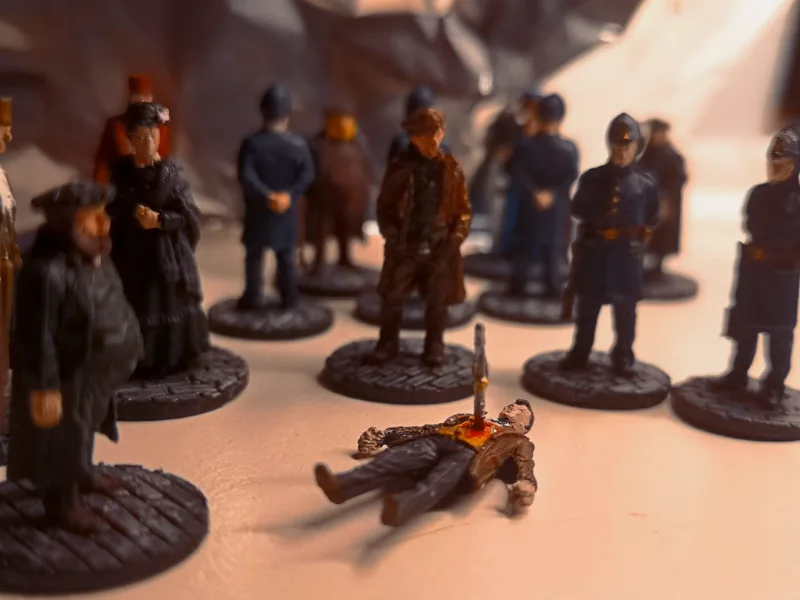 Sherlock Holmes Consulting Detective miniatures