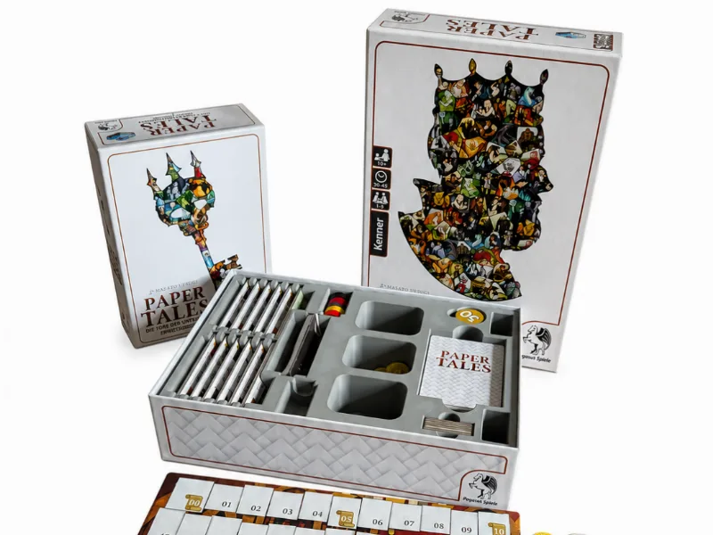 Paper Tales & The gates of the underworld Inlay