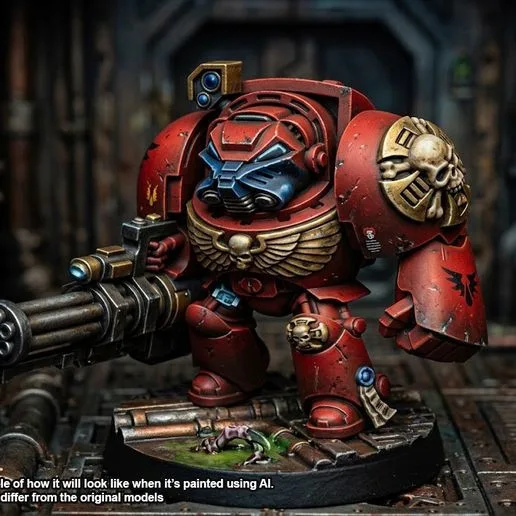 Space Hulk Chibi Terminator