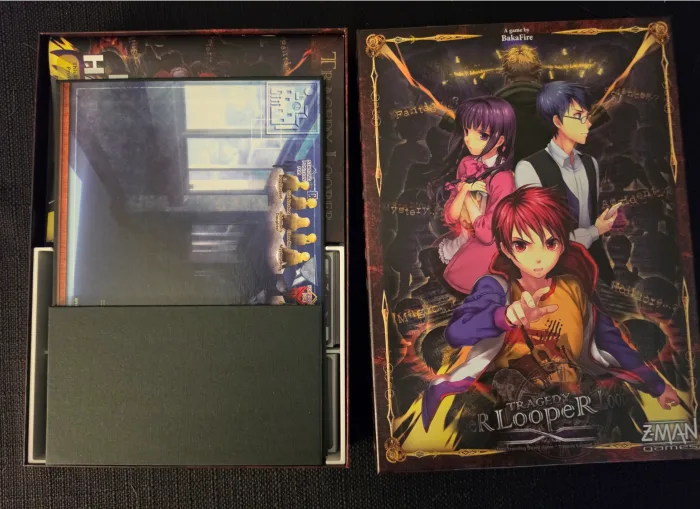 Tragedy Looper (2014) + Expansions - Board Game Insert / Organizer