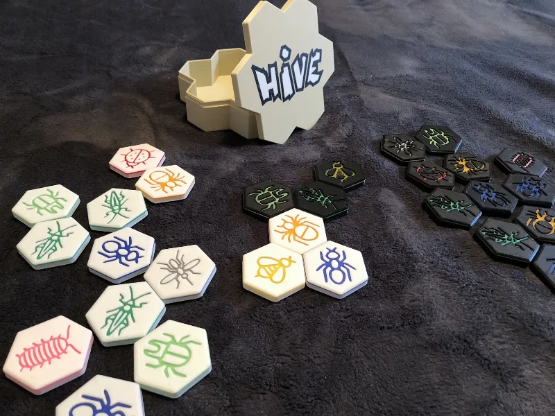 Hive Board Game - Swarm bugs design