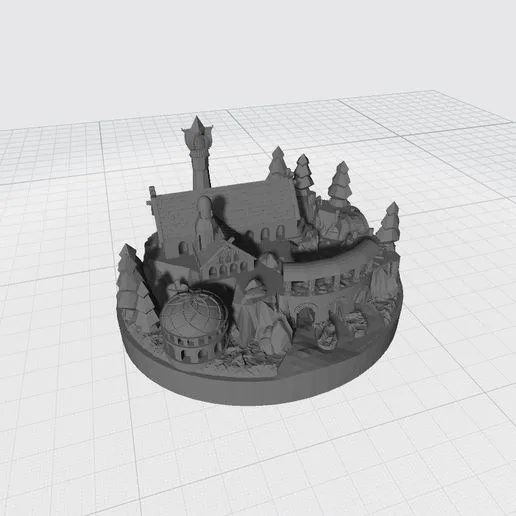 Elven Stronghold 2 compatible with War of the Ring for Rivendell