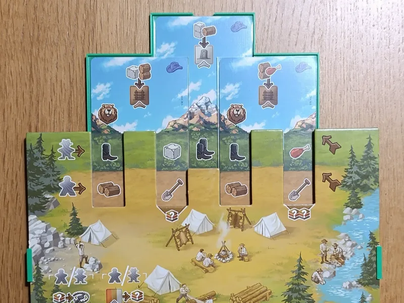 Sierra West player board frame