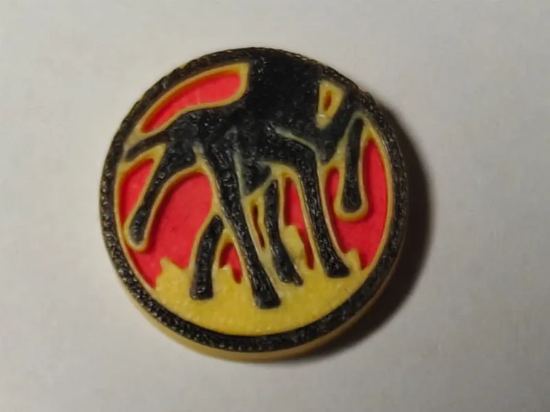 Spirit Island Council 0.2mm nozzle Token
