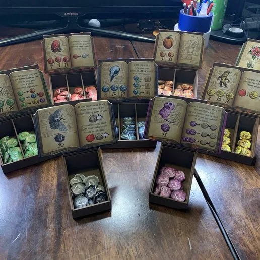 The Quacks of Quedlinburg MEGA BOX | Board Game Organizer | Complete Organizer