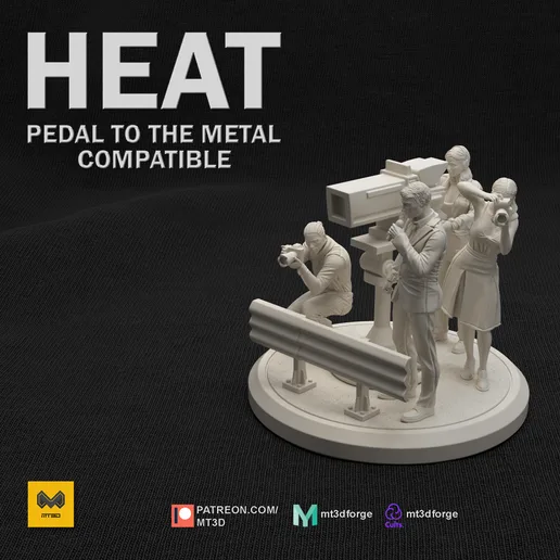 Tv Crew - Heat Pedal to The Metal compatible