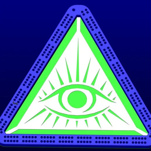 eye cribbage board