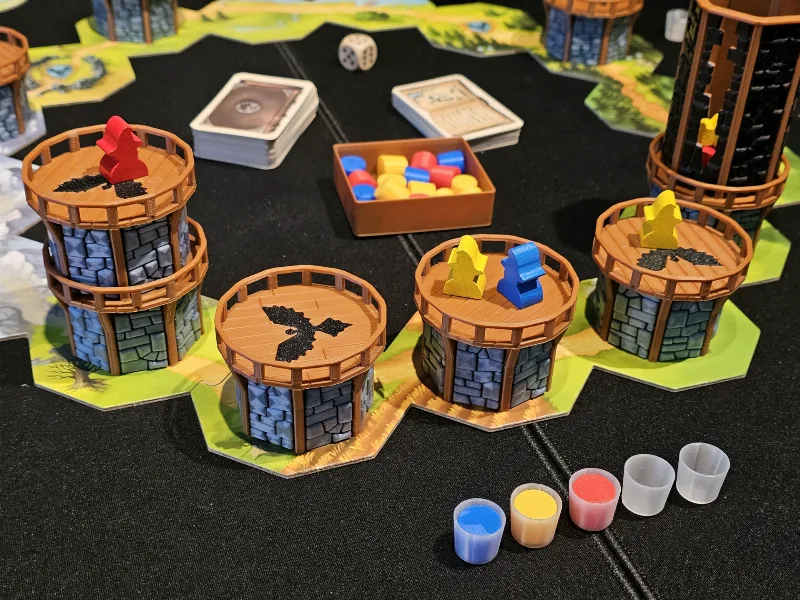 Wandering Towers board game