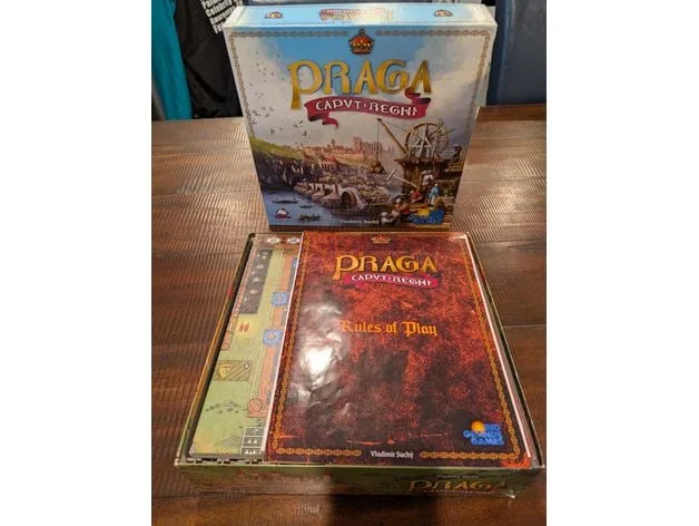 Praga Capvt Regni board game insert