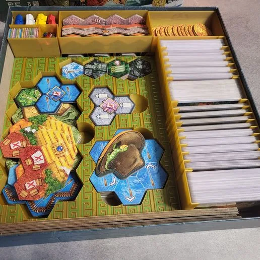 The Quest For El Dorado Boardgame complete insert