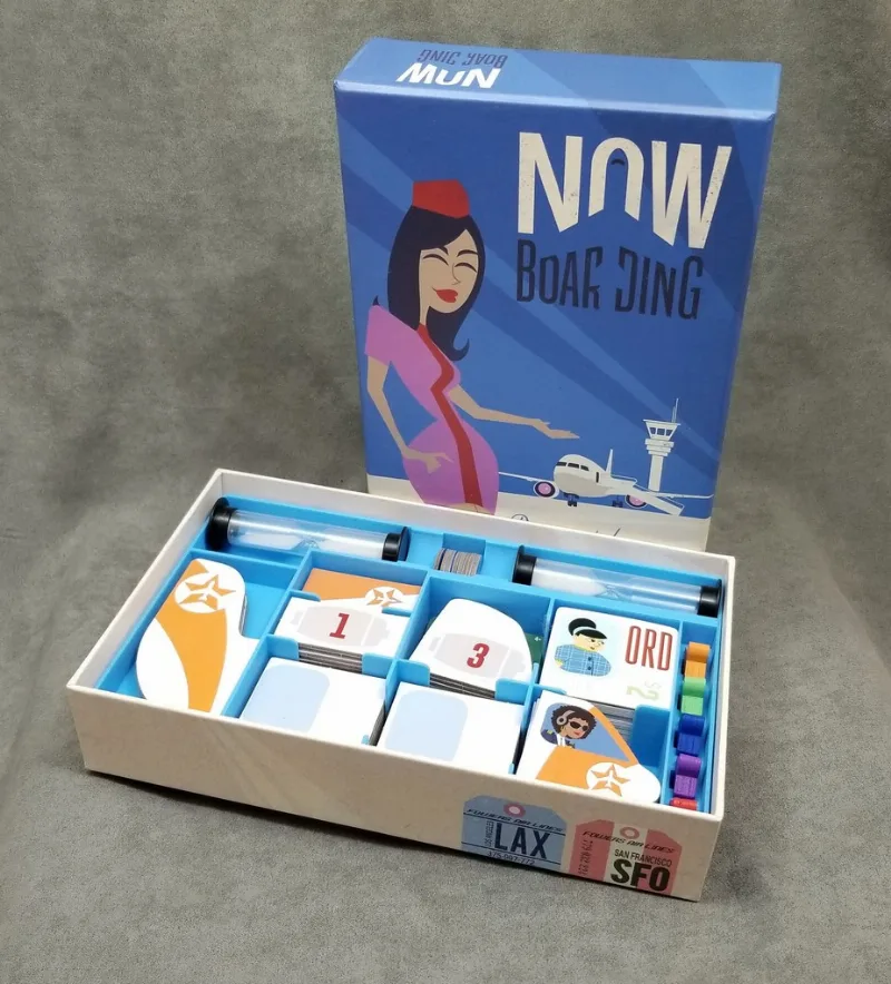 Gate 53 - Now Boarding board game insert