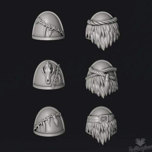 VIKINGS SHOULDER PADS