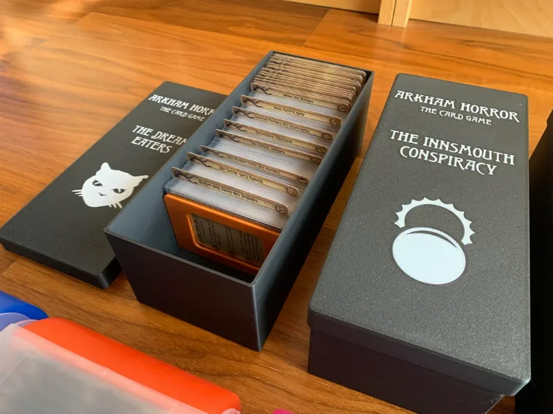 Custom Storage Boxes for Arkham Horror: The Card Game