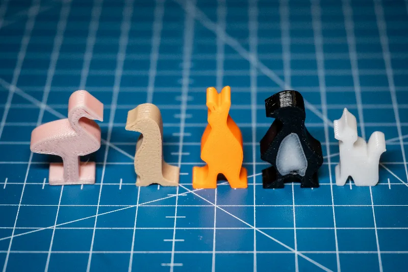 New York Zoo Boardgame Pieces Animals Tokens