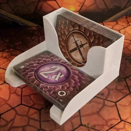Modifier Deck Holder for Gloomhaven