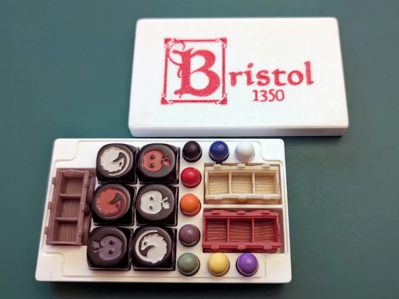 Storage for the Bristol 1350 game