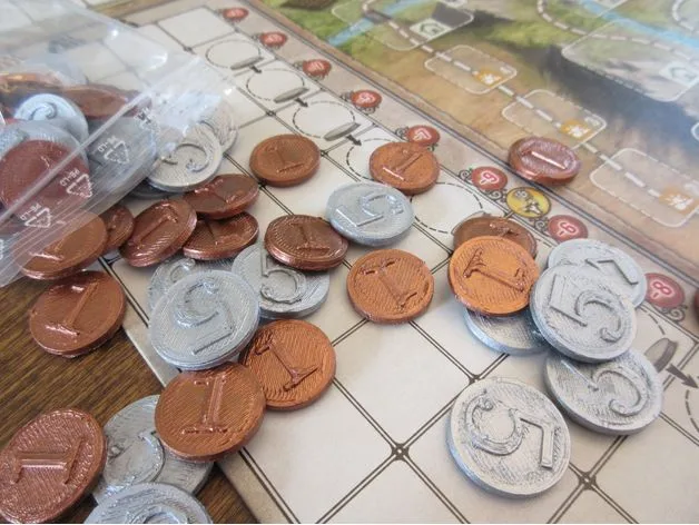 Coins, Embossed and Weighted