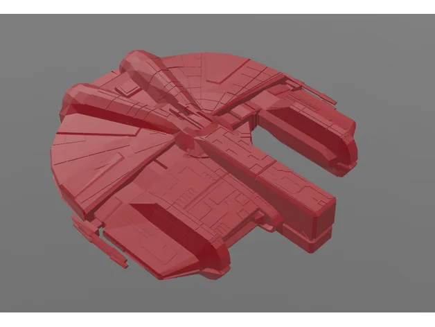 Dynamic Class Light Freighter (Ebon Hawk), X-Wing Miniatures Scale