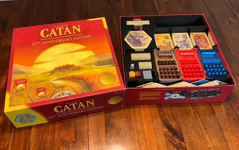 Catan 25th Anniversary Edition Organizer / Insert