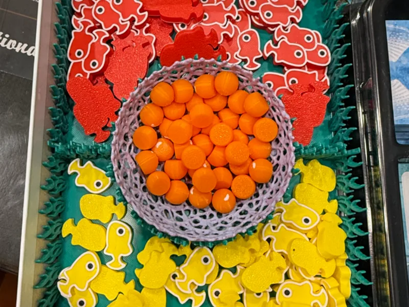 Coral Egg Resource Holder Finspan
