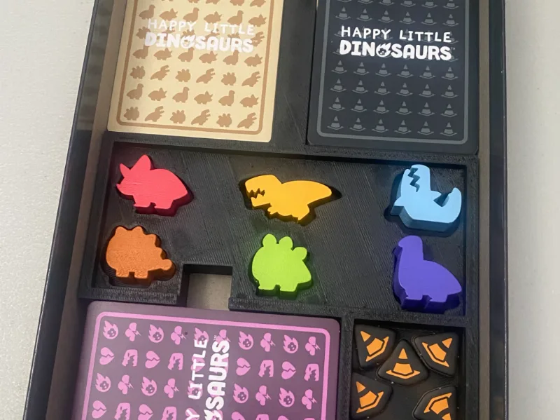 Happy Little Dinosaurs base game + hazards insert