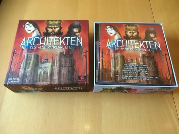 Architects Of The West Kingdom Inlay/Organizer