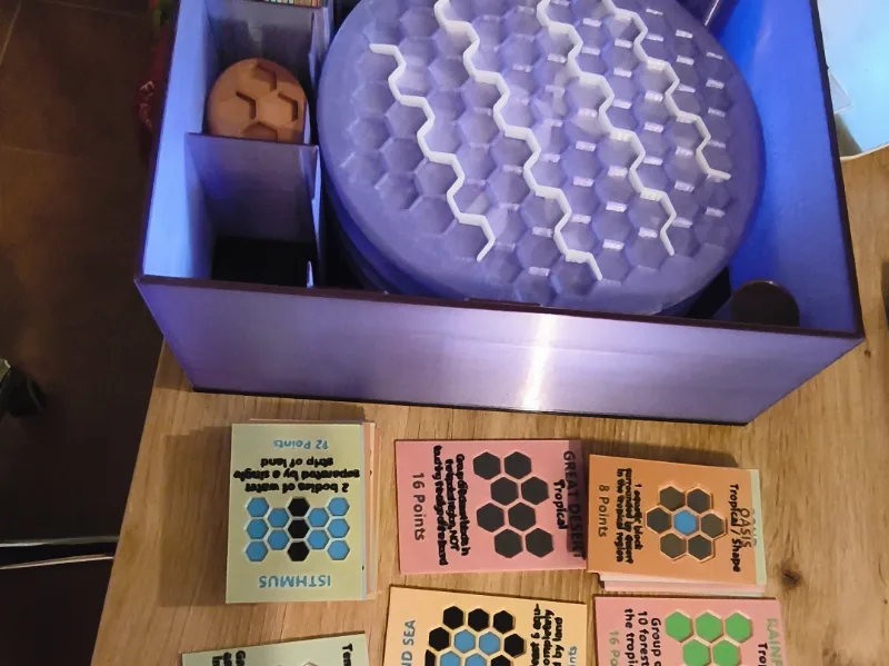Cards and Case for BIOMES