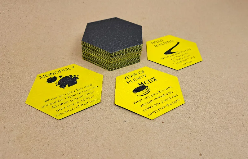 | Catan | Development cards
