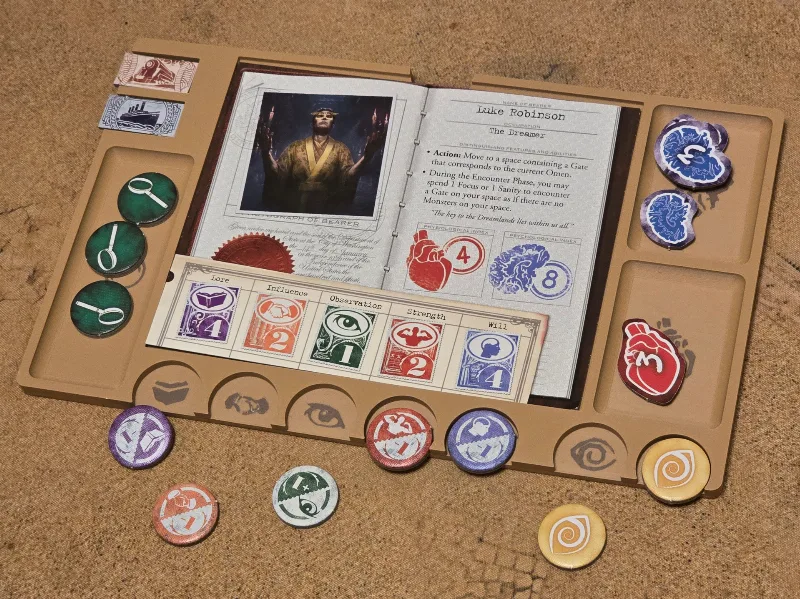 Eldritch Horror simple playerBoard