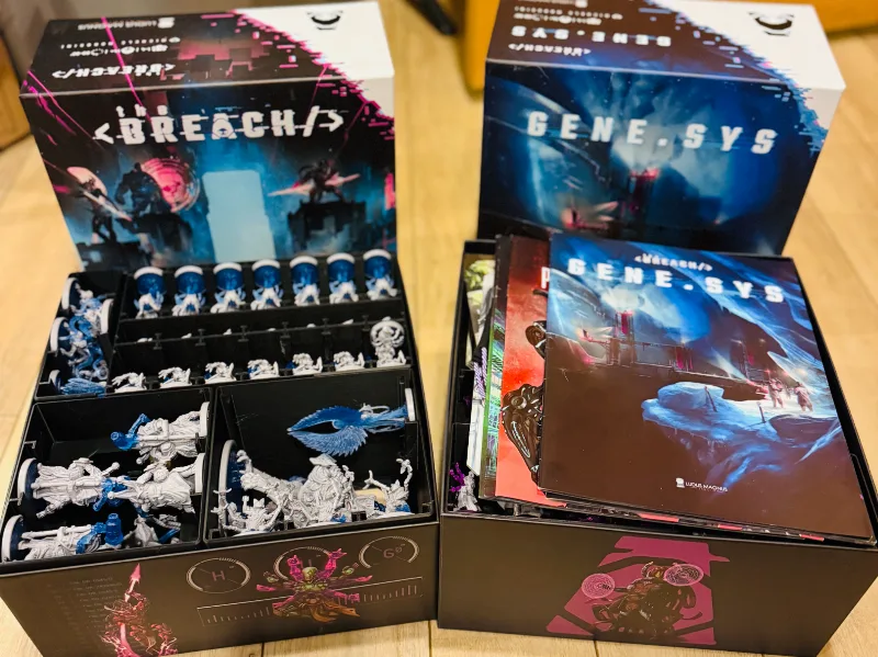 The Breach Board Game - All-In Insert Organizer