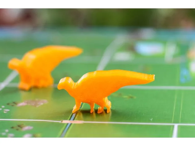 Dinosaur Island Meeple - Hadrosaurus