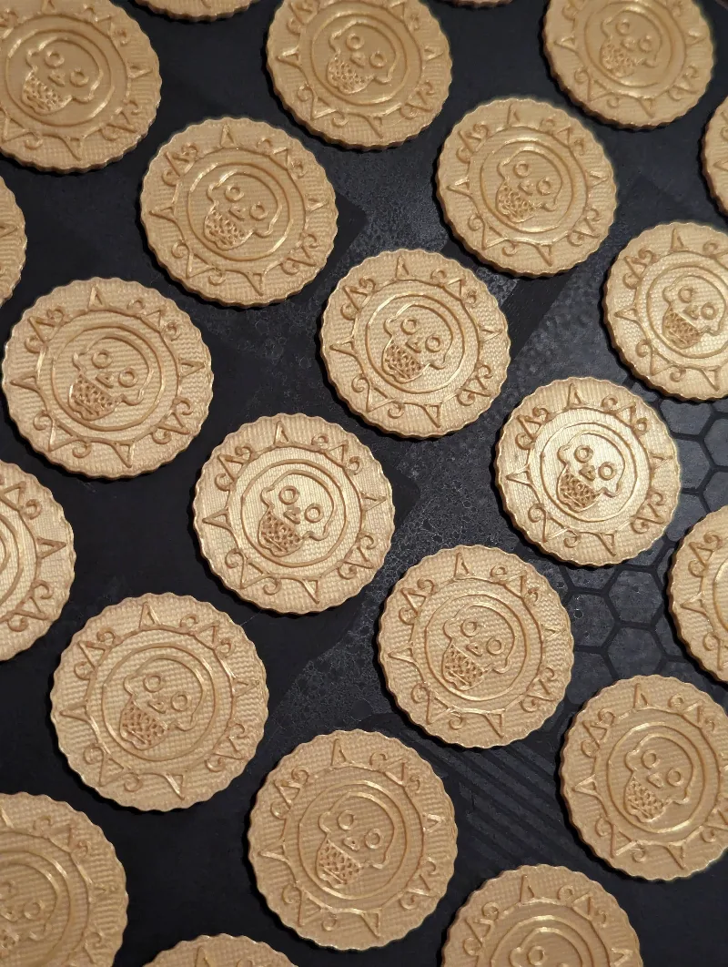 Port Royal card game golden coins