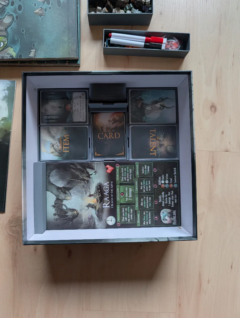 Beast + Shutterd Isles (+Great Hunt) Inlay/Insert (Sleeved)