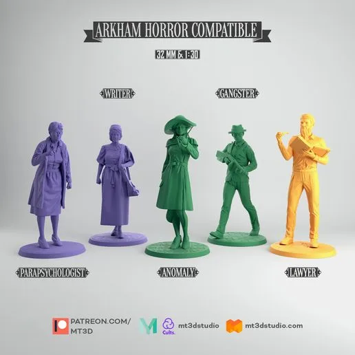 Investigator Pack 12 - Arkham Horror compatible (OUTDATED)