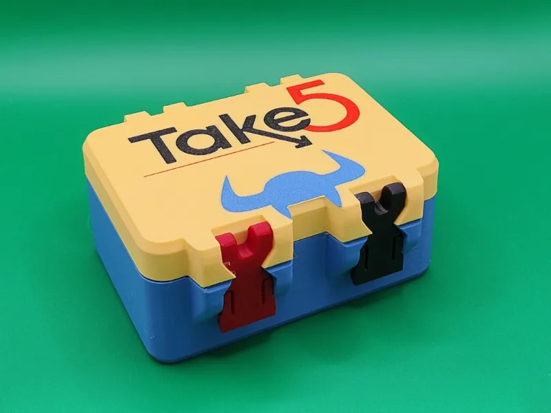 Take 5 Card Box - SnapLock