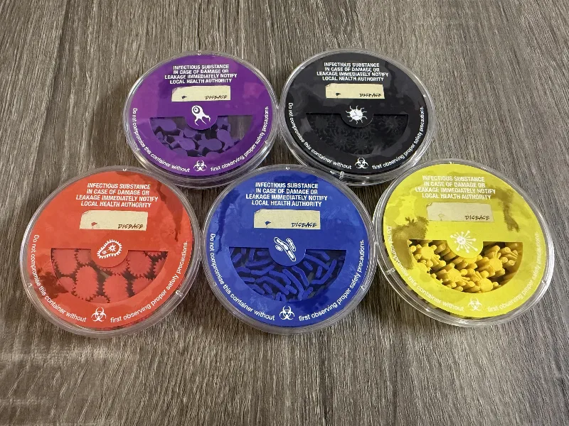 Pandemic - Disease Markers [Base Game + On The Brink expansion]