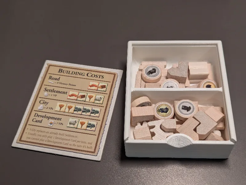 Catan Pieces Box