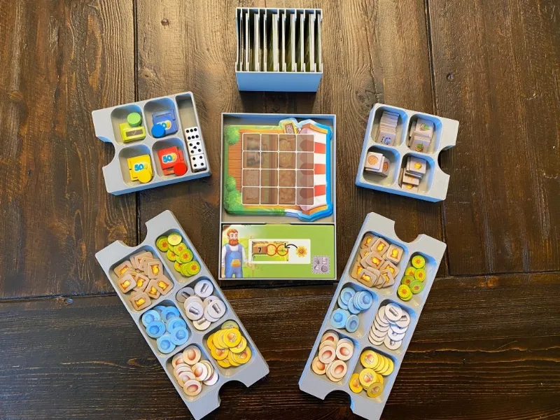 My Farm Shop Board Game Insert / Organizer